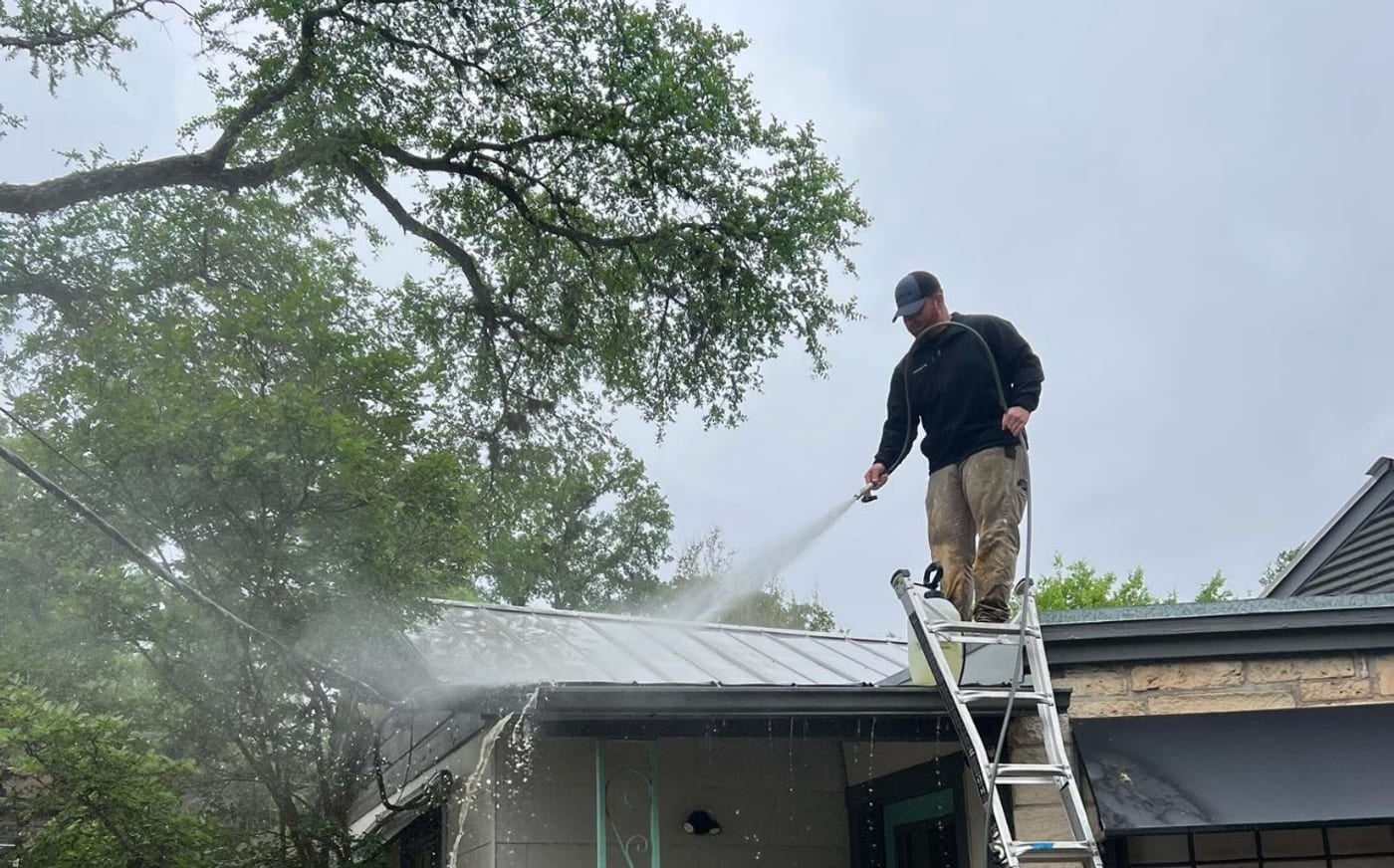 Roof Cleaning in Bastrop, TX